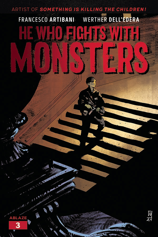 He Who Fights With Monsters #3 Cover A Delledera (Mature)
