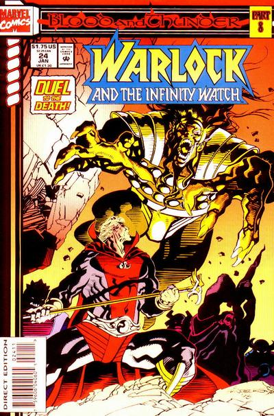 Warlock And The Infinity Watch #24-Very Fine