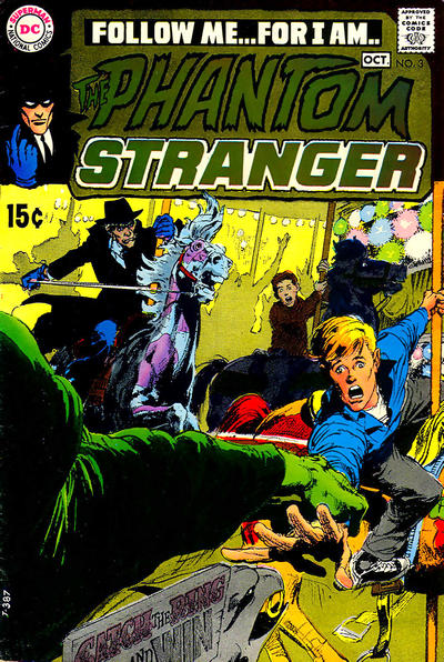 The Phantom Stranger #3 - Fn-, Date Printed On Cover