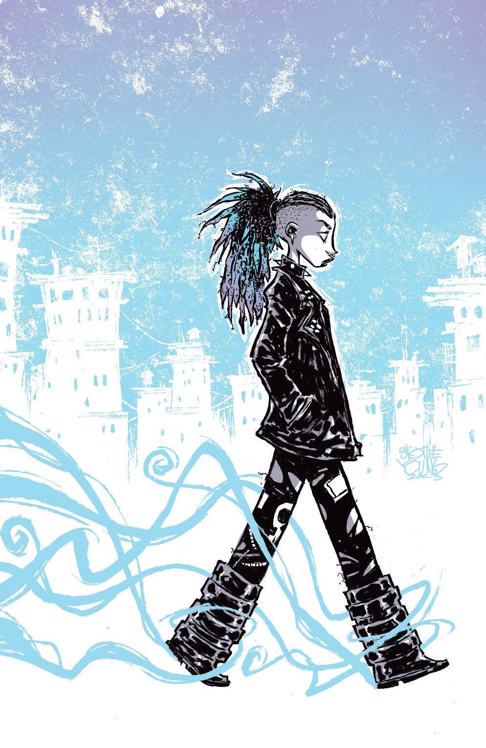 Sirens of the City #1 Cover I Last Call Reveal Foil Skottie Young Variant (Of 6)