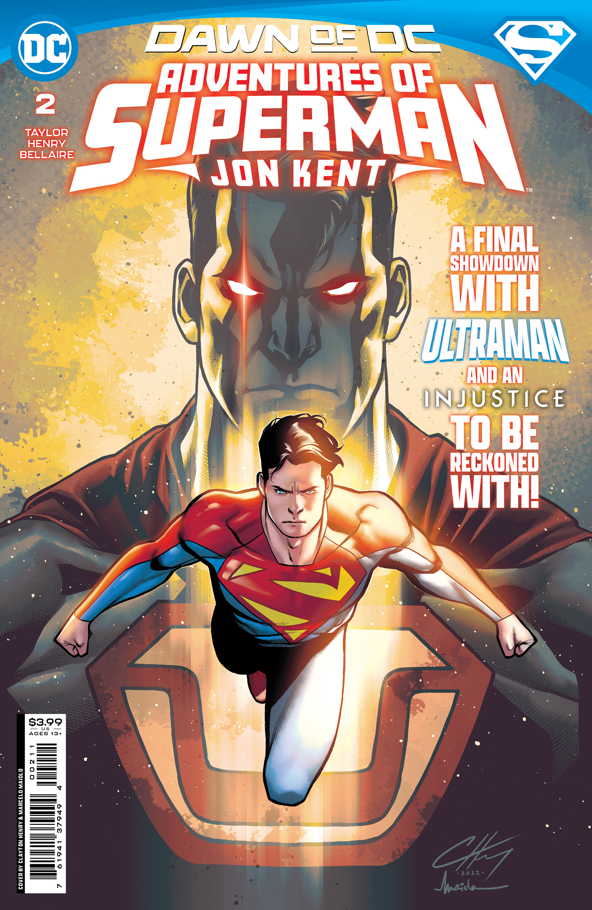 Adventures of Superman Jon Kent #2 Cover A Clayton Henry (Of 6)
