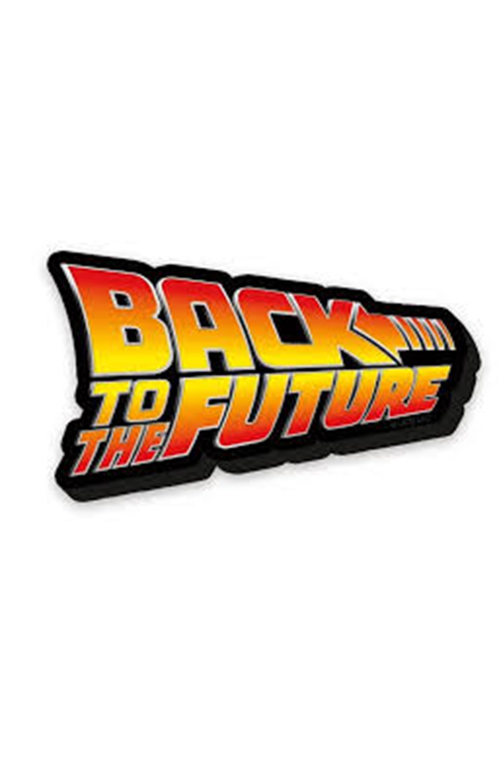 Back To The Future Logo Chunky Mganet 