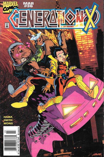 Generation X #36 [Newsstand]-Near Mint (9.2 - 9.8)