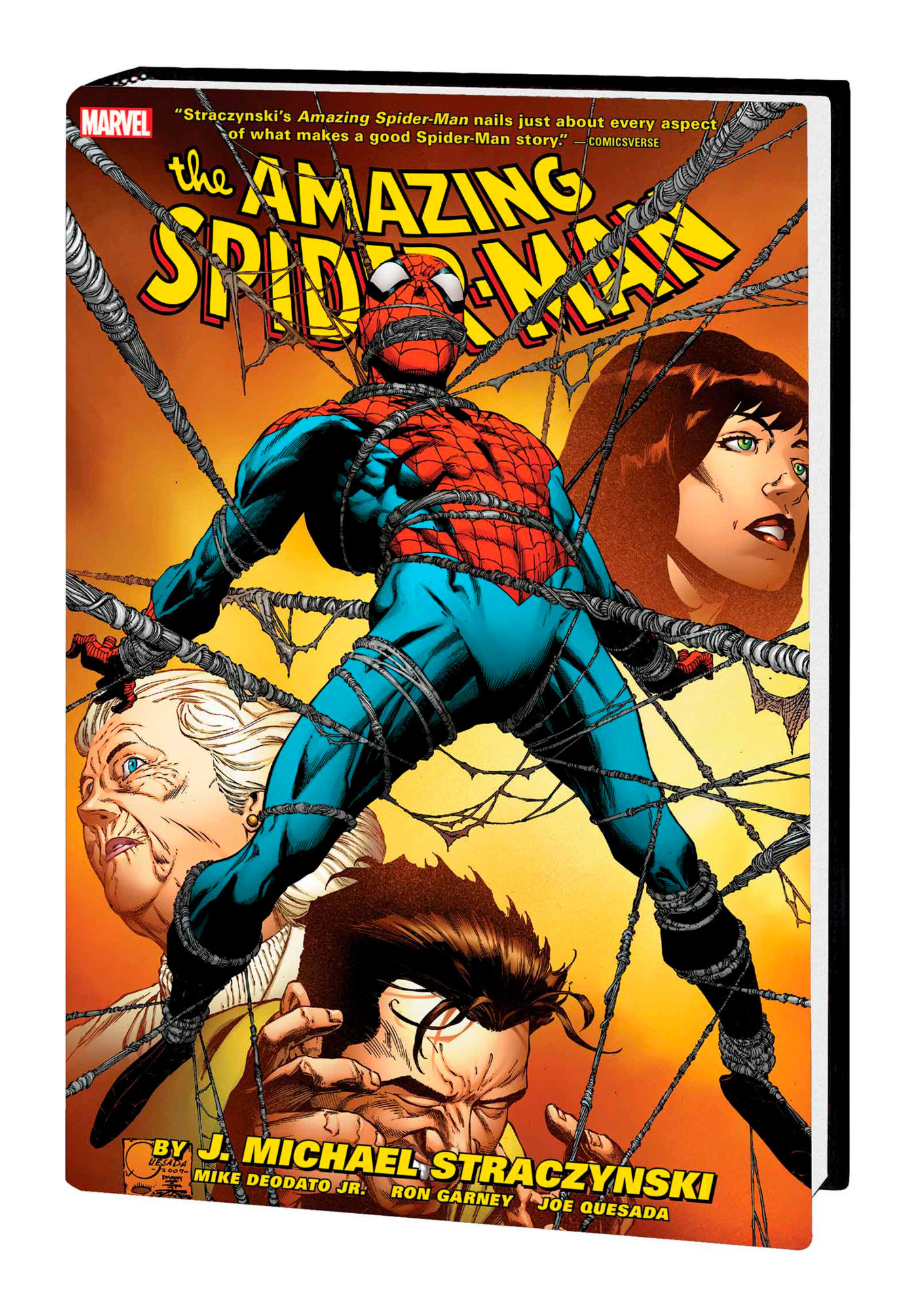 Amazing Spider-Man By J. Michael Straczynski Omnibus Hardcover Volume 2 Quesada Direct Market Edition (2024 Printing)