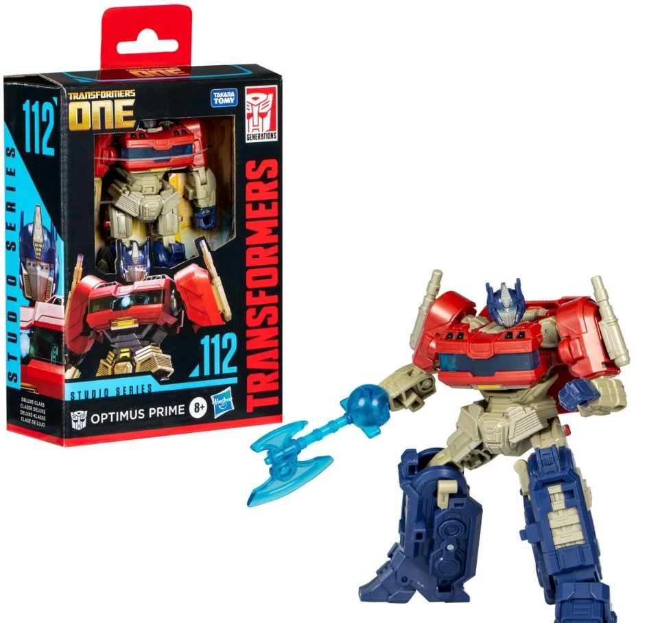 Transformers Studio Series Deluxe Class Transformers One Optimus Prime Action Figure