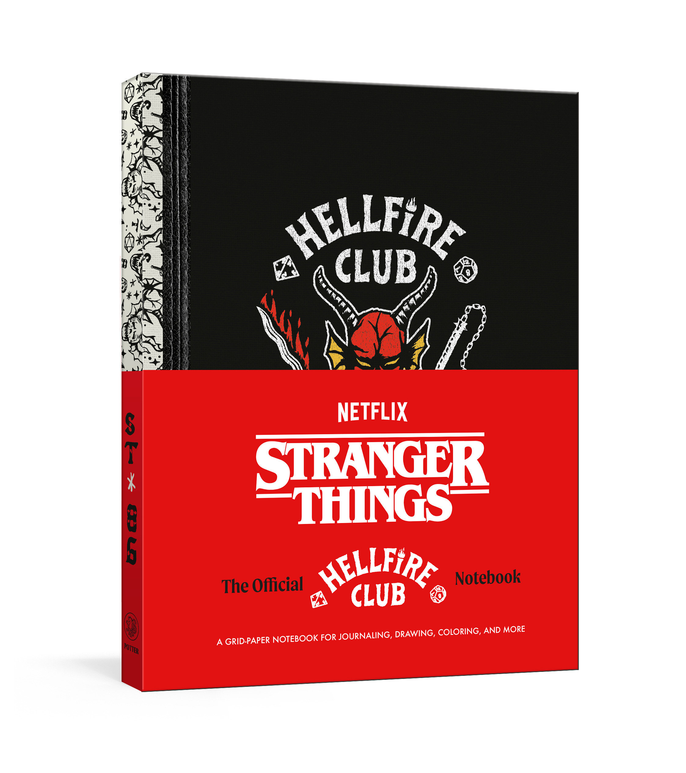 Stranger Things Official Hellfire Club 
Notebook
