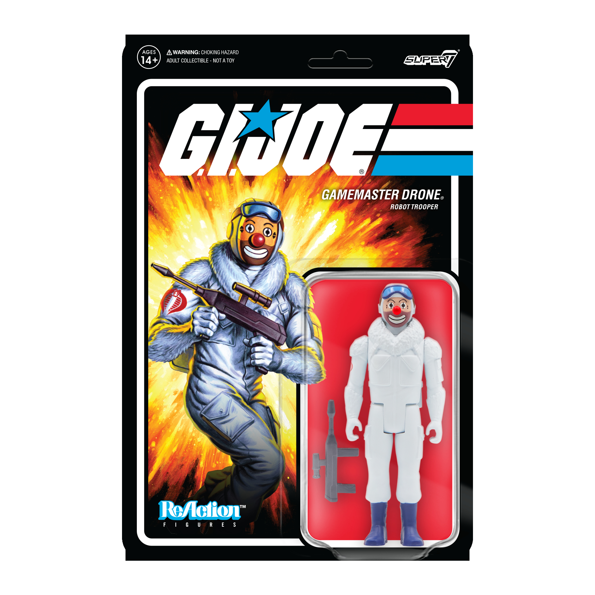 GI Joe Wave 2 Gamemaster Reaction Figure