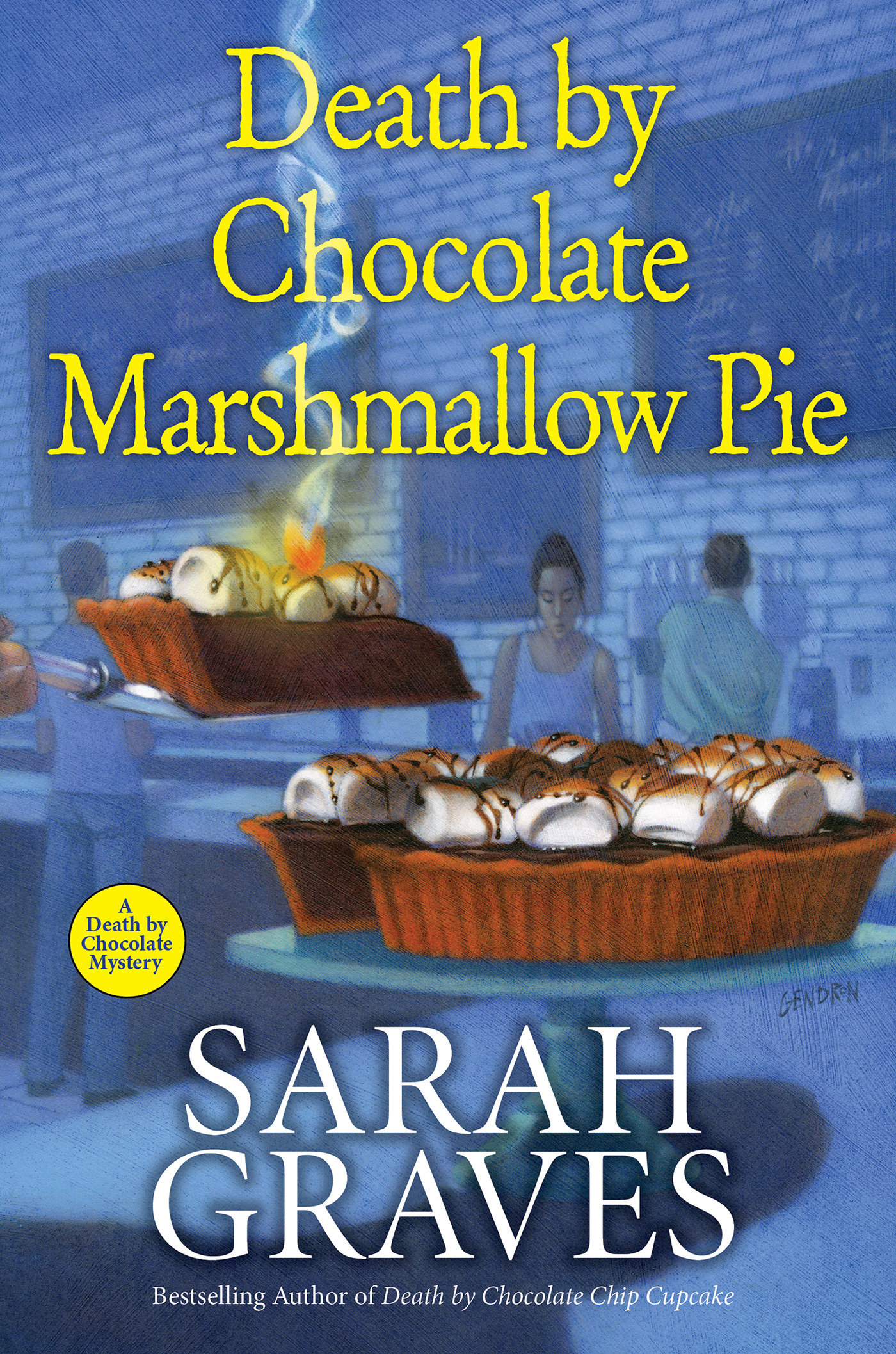 Death By Chocolate Marshmallow Pie (Hardcover Book)
