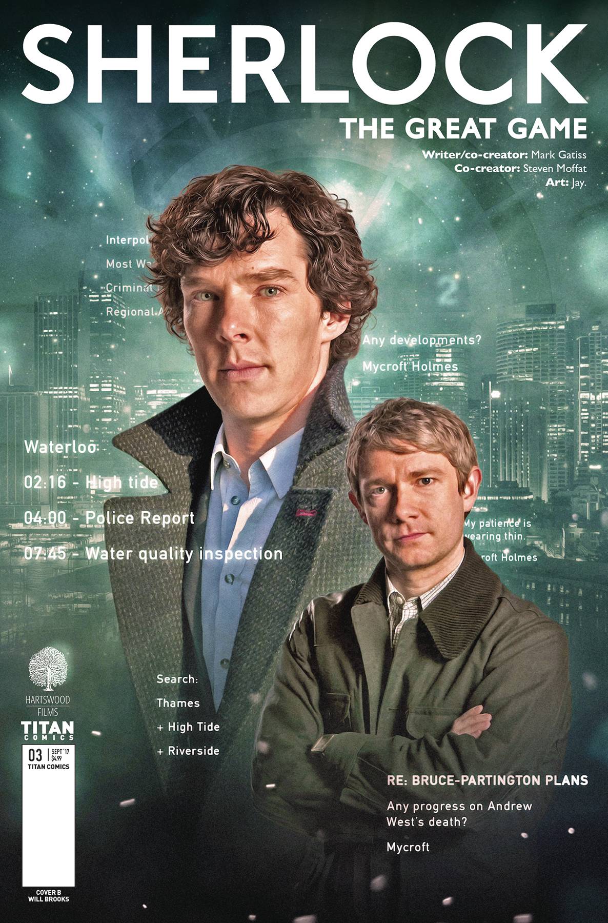 Sherlock The Great Game #3 Cover B Photo (Of 6)