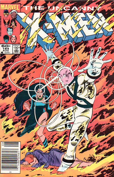 The Uncanny X-Men #184 [Newsstand] - Fn- 
