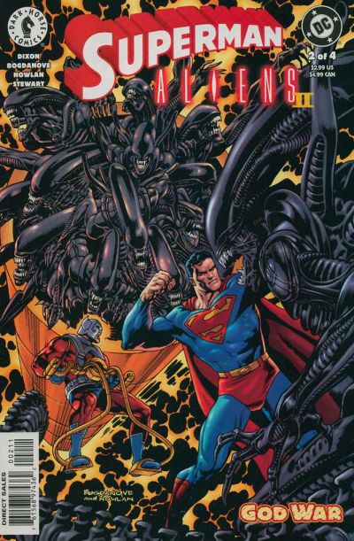 Superman Aliens II Godwar #2 (2002)