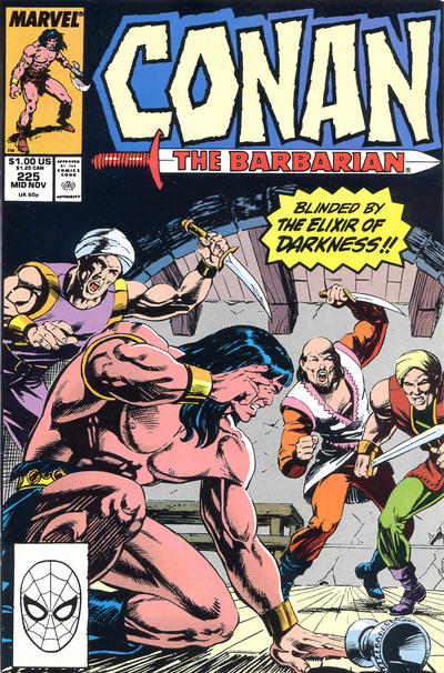 Conan The Barbarian #225 [Direct]-Fine (5.5 – 7)