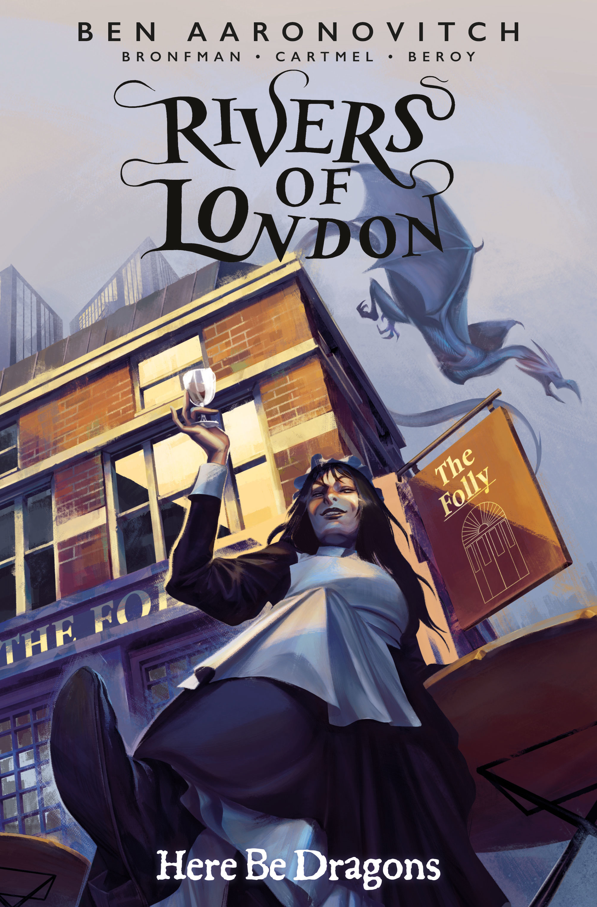 Rivers of London Here Be Dragons #1 Cover C Glass (Of 4)