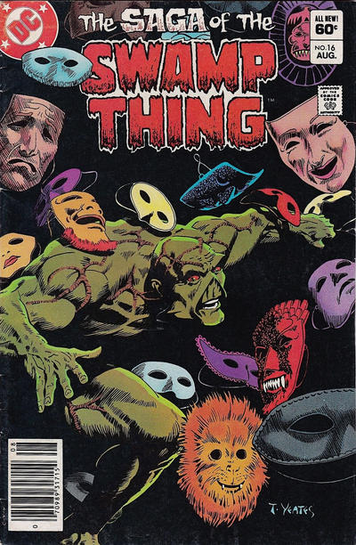 The Saga of Swamp Thing #16 [Newsstand]-Good (1.8 – 3)