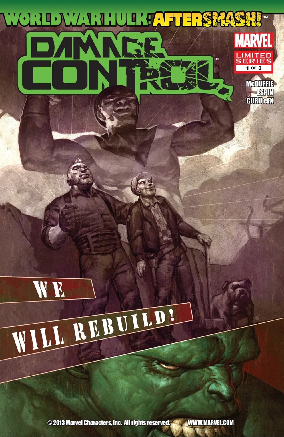 World War Hulk: Aftersmash! Damage Control Limited Series Bundle Issues 1-3