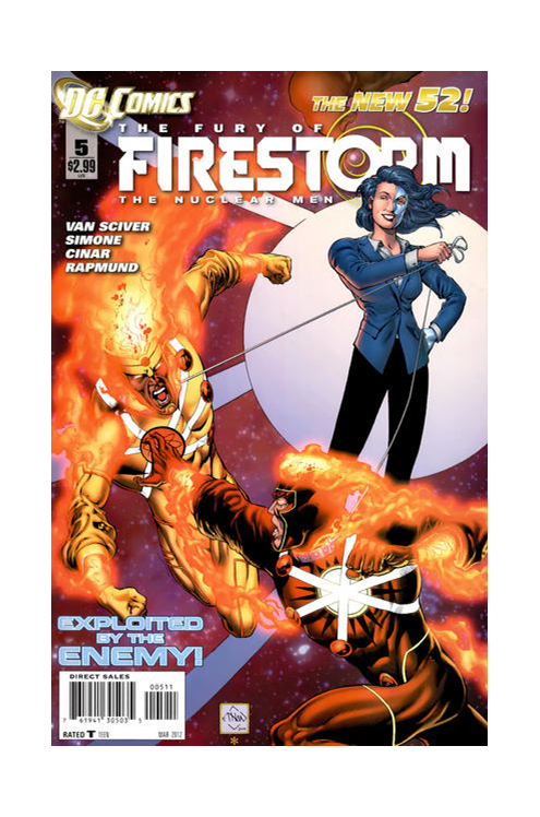 Fury of Firestorm The Nuclear Men #5 (2011)