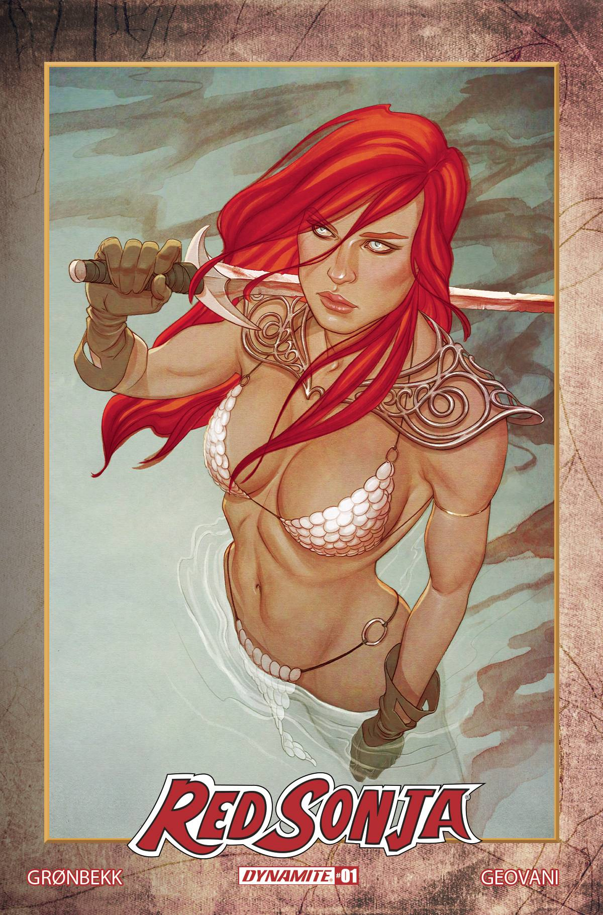 Red Sonja 2023 #1 Cover Zt 10 Copy Last Call Incentive Frison Modern Icon