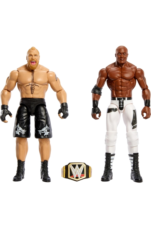 Mattel Wwe Championship Showdown Series 16 Brock Lesnar Vs Bobby Lashley 