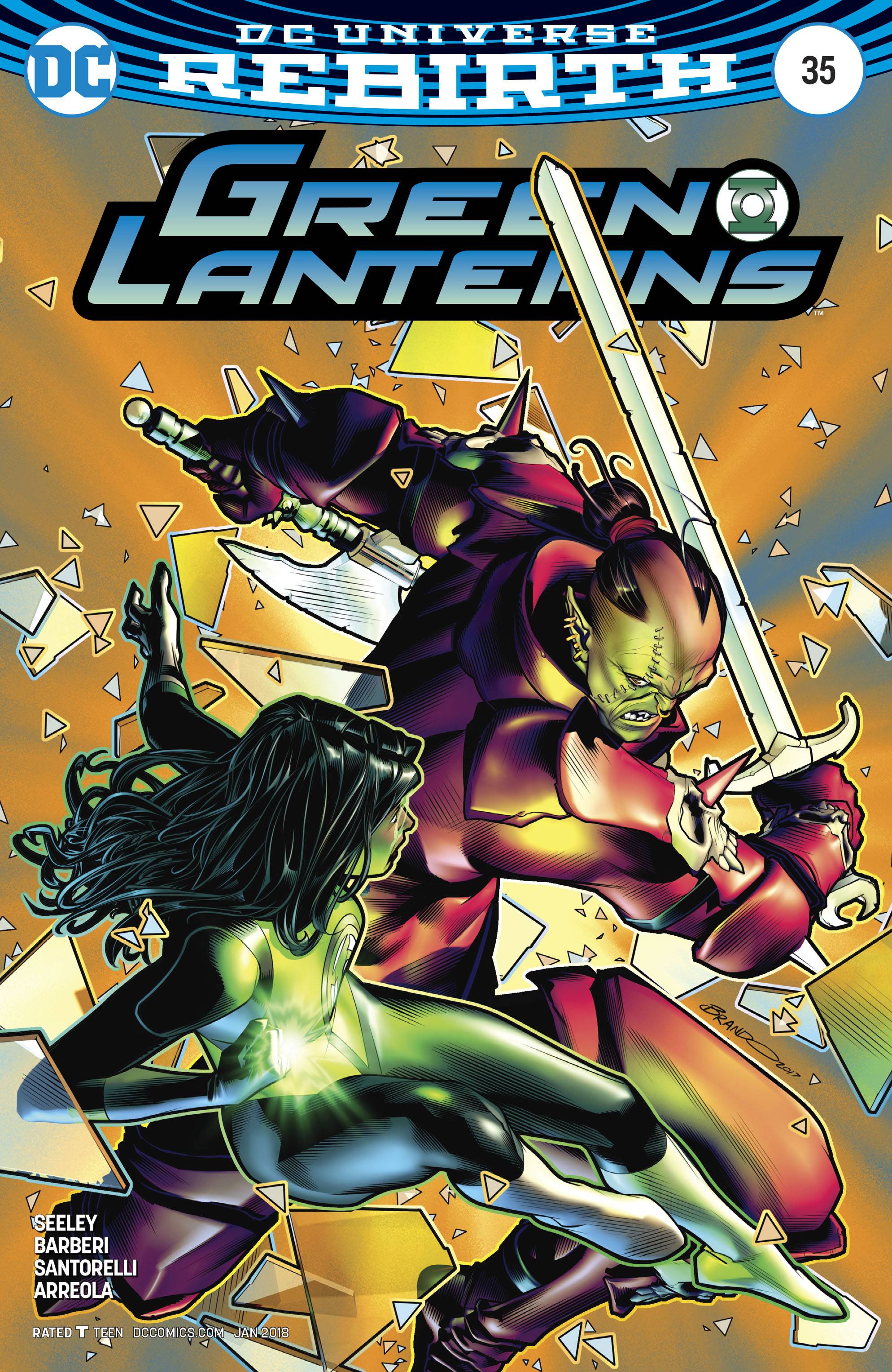Green Lanterns #35 Variant Edition (2016)