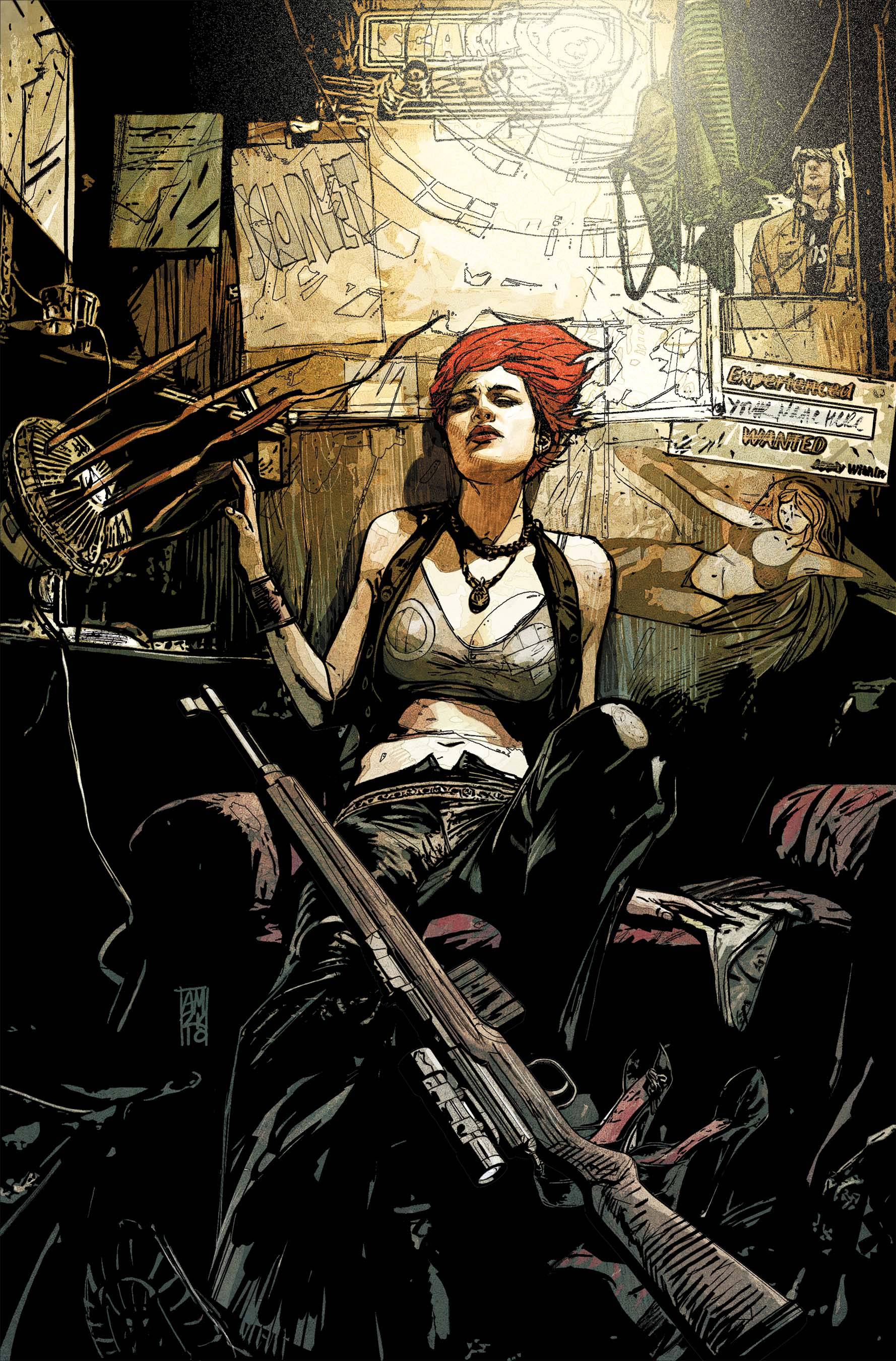 Scarlet #3 (Oeming Variant) (2010)