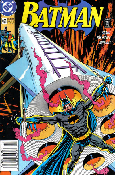 Batman #466 [Newsstand]-Very Good (3.5 – 5)