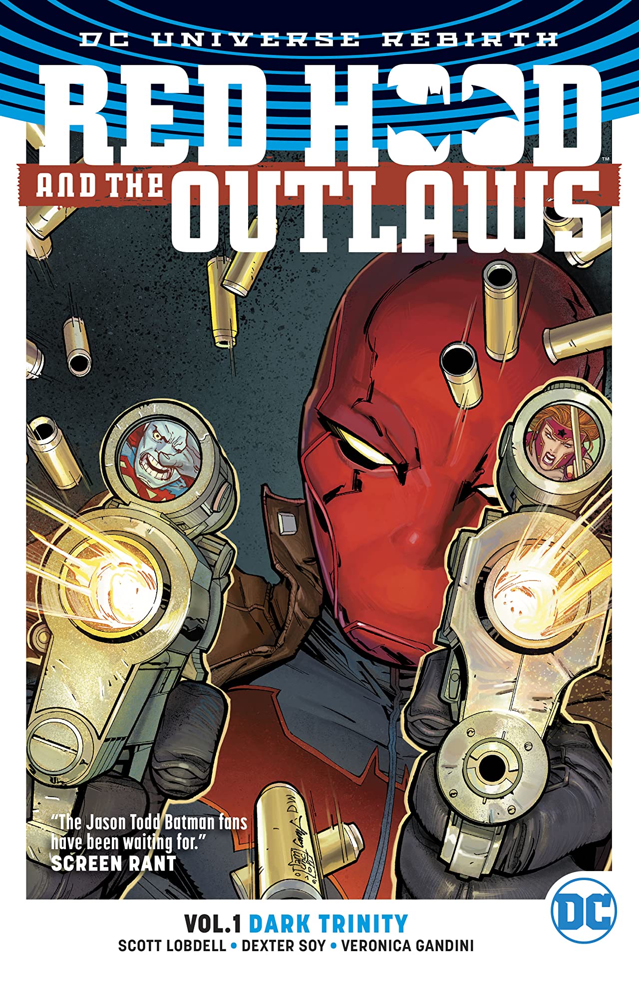 Red Hood & The Outlaws Graphic Novel Volume 1 Dark Trinity (Rebirth)