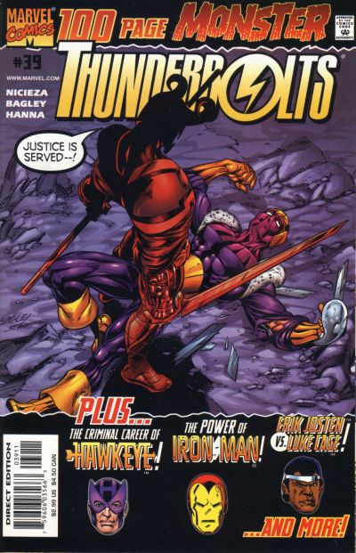 Thunderbolts #39-Near Mint (9.2 - 9.8)