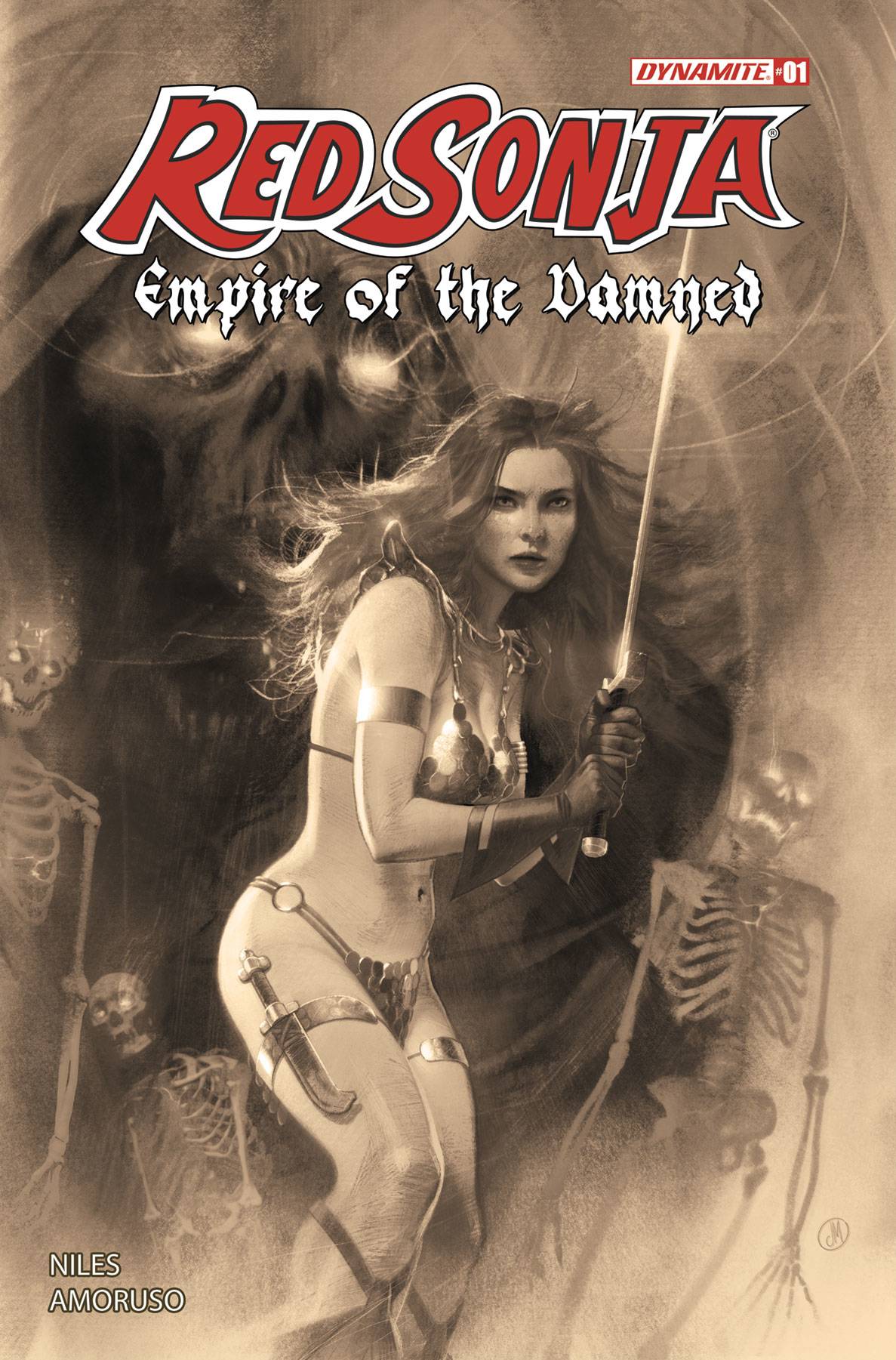 Red Sonja Empire of the Damned #1 Cover U 1 for 10 Incentive Premium