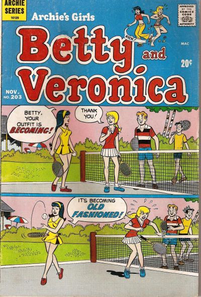 Archie's Girls Betty And Veronica #203-Good