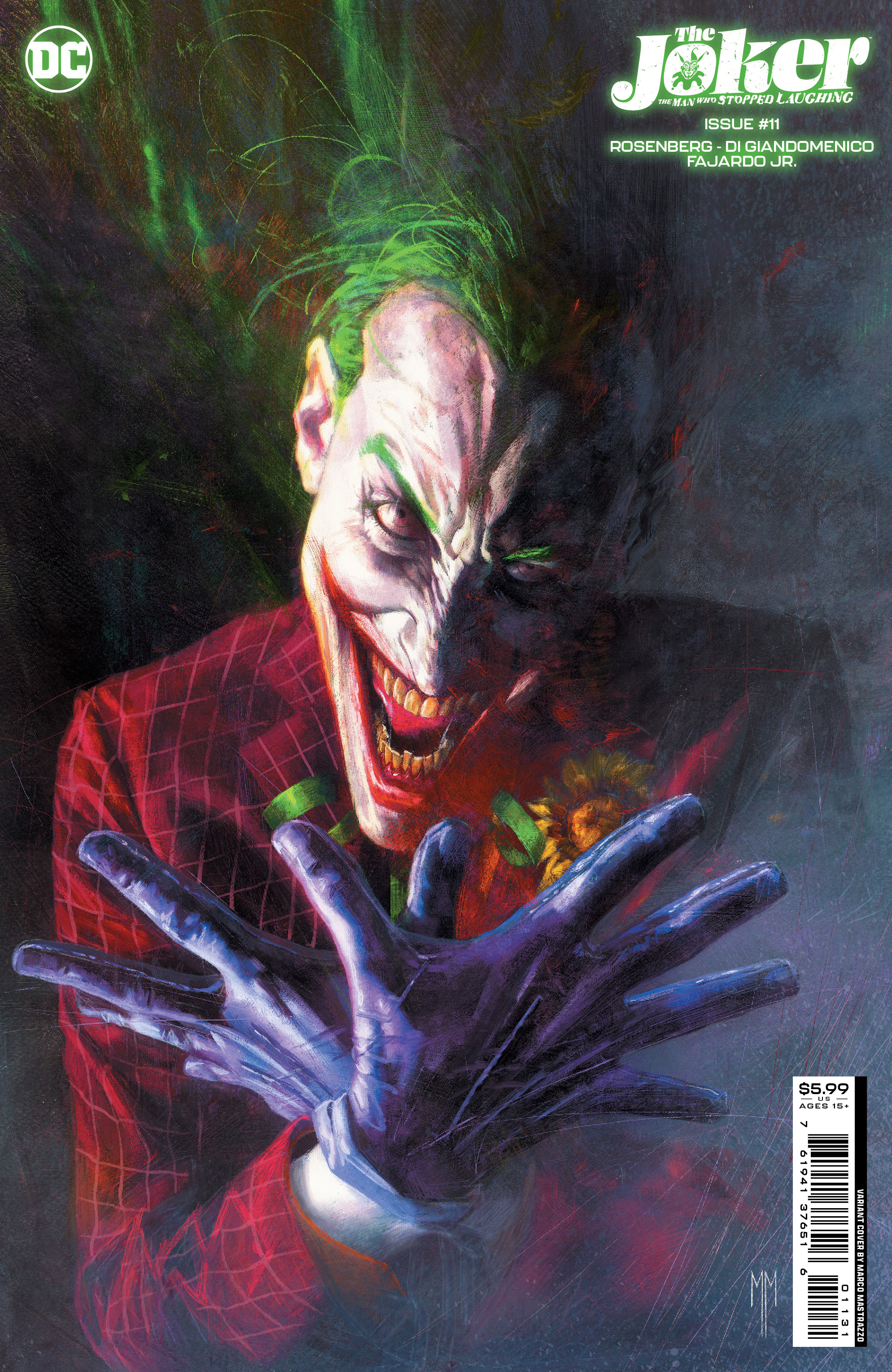 Joker The Man Who Stopped Laughing #11 Cover C Marco Mastrazzo Variant