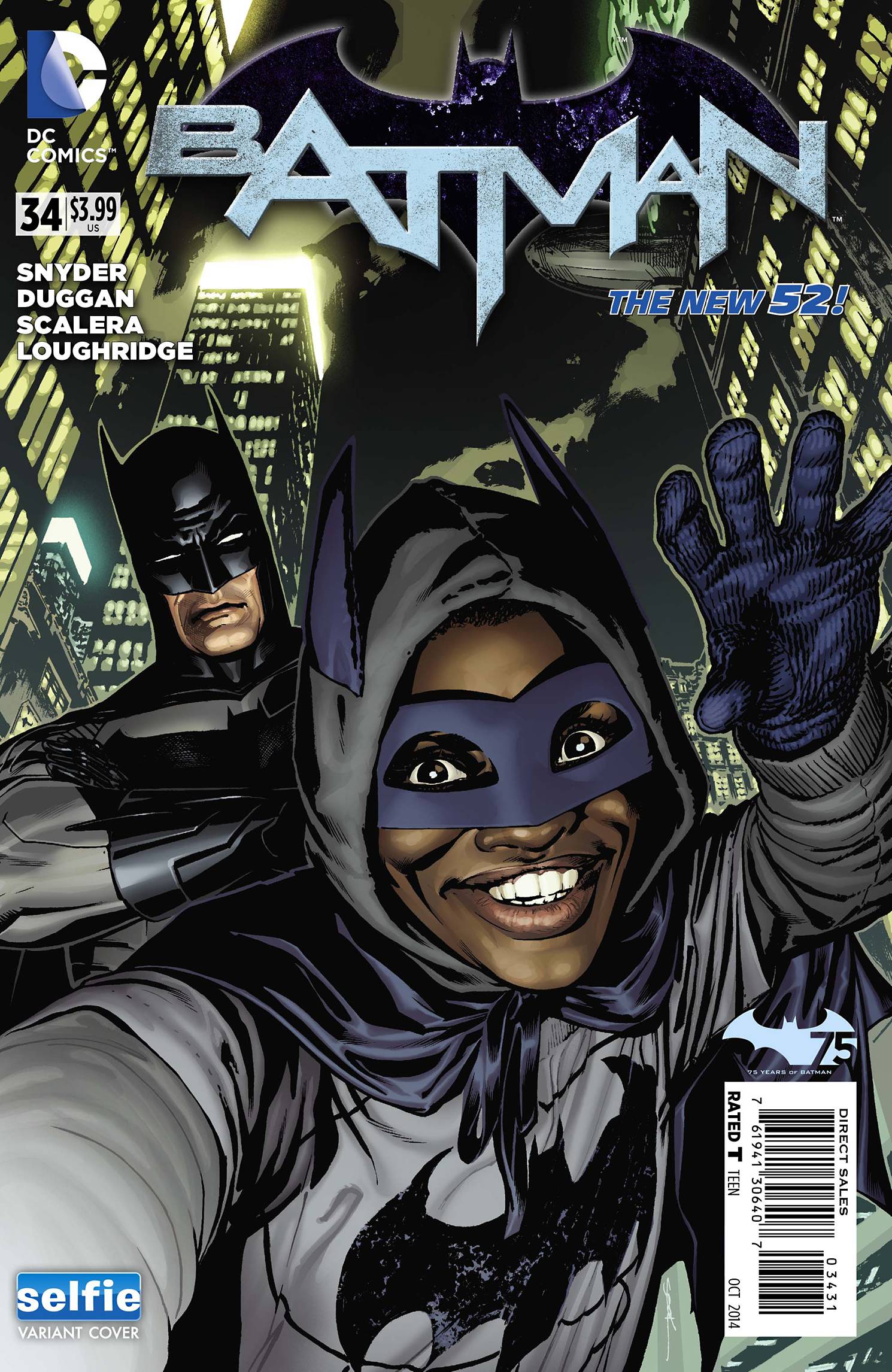 Batman #34 DC Universe Selfie Variant Edition (2011)