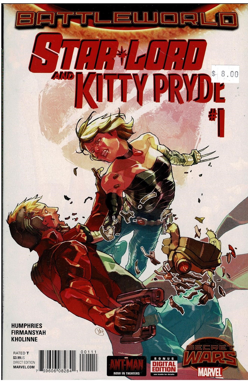 Star Lord And Kitty Pryde #1-3  Comic Pack