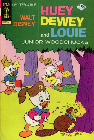 Walt Disney Huey, Dewey And Louie Junior Woodchucks #30 [Gold Key]-Near Mint (9.2 - 9.8)