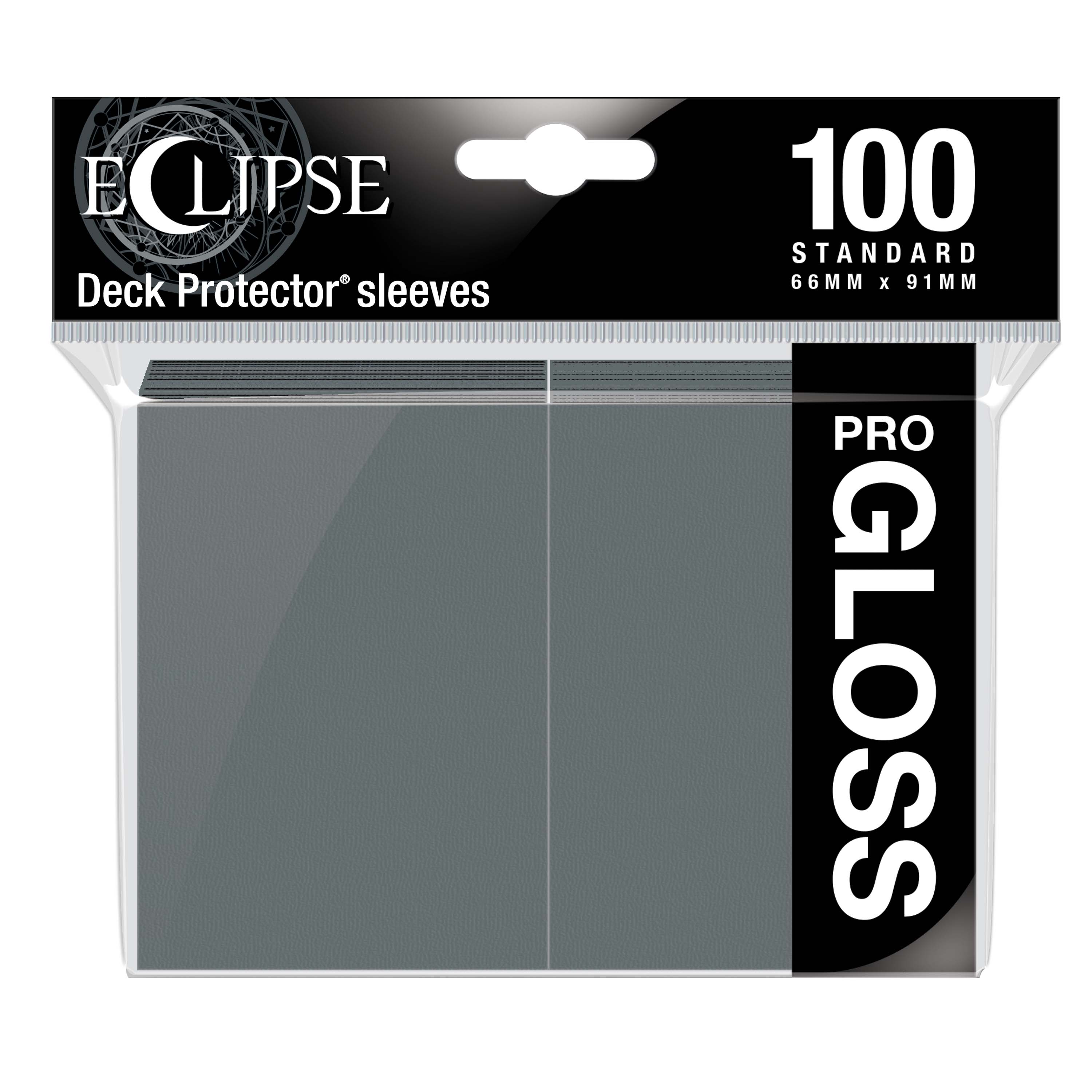 Ultra Pro: Eclipse Sleeves Gloss Smoke Grey Standard (100Ct)