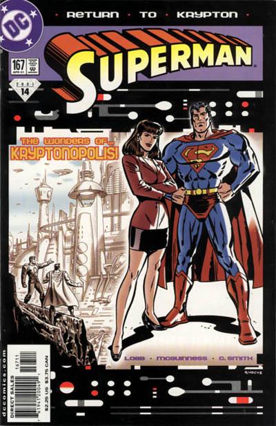 Superman #167 [Direct Sales]-Very Fine (7.5 – 9)