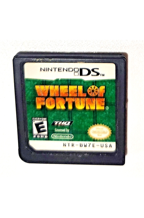 Nintendo Ds Wheel of Fortune 2010 Cartidge Only Pre-Owned