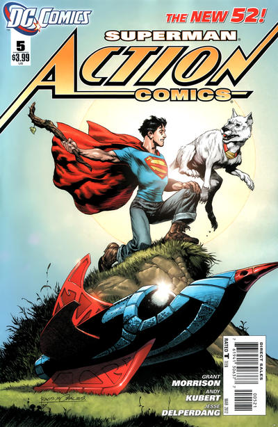 Action Comics #5 [Rags Morales Cover]-Near Mint (9.2 - 9.8)