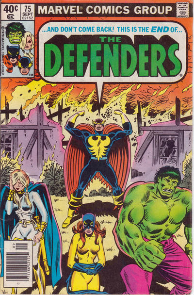 The Defenders #75 [Newsstand](1972)-Very Fine (7.5 – 9)