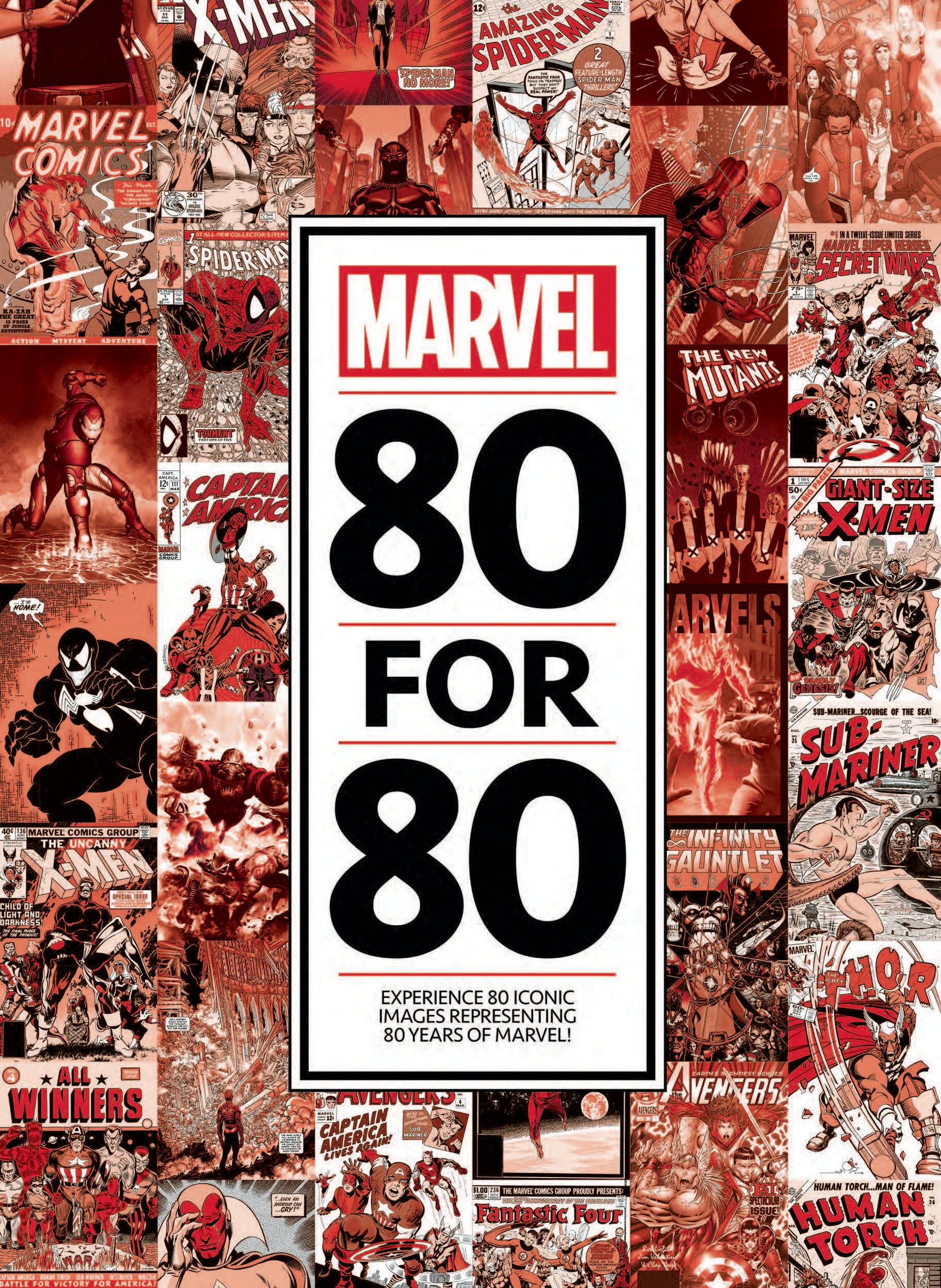Marvel 80 For 80 Hardcover