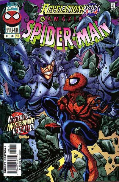 The Amazing Spider-Man #418 [Direct Edition]-Fine 