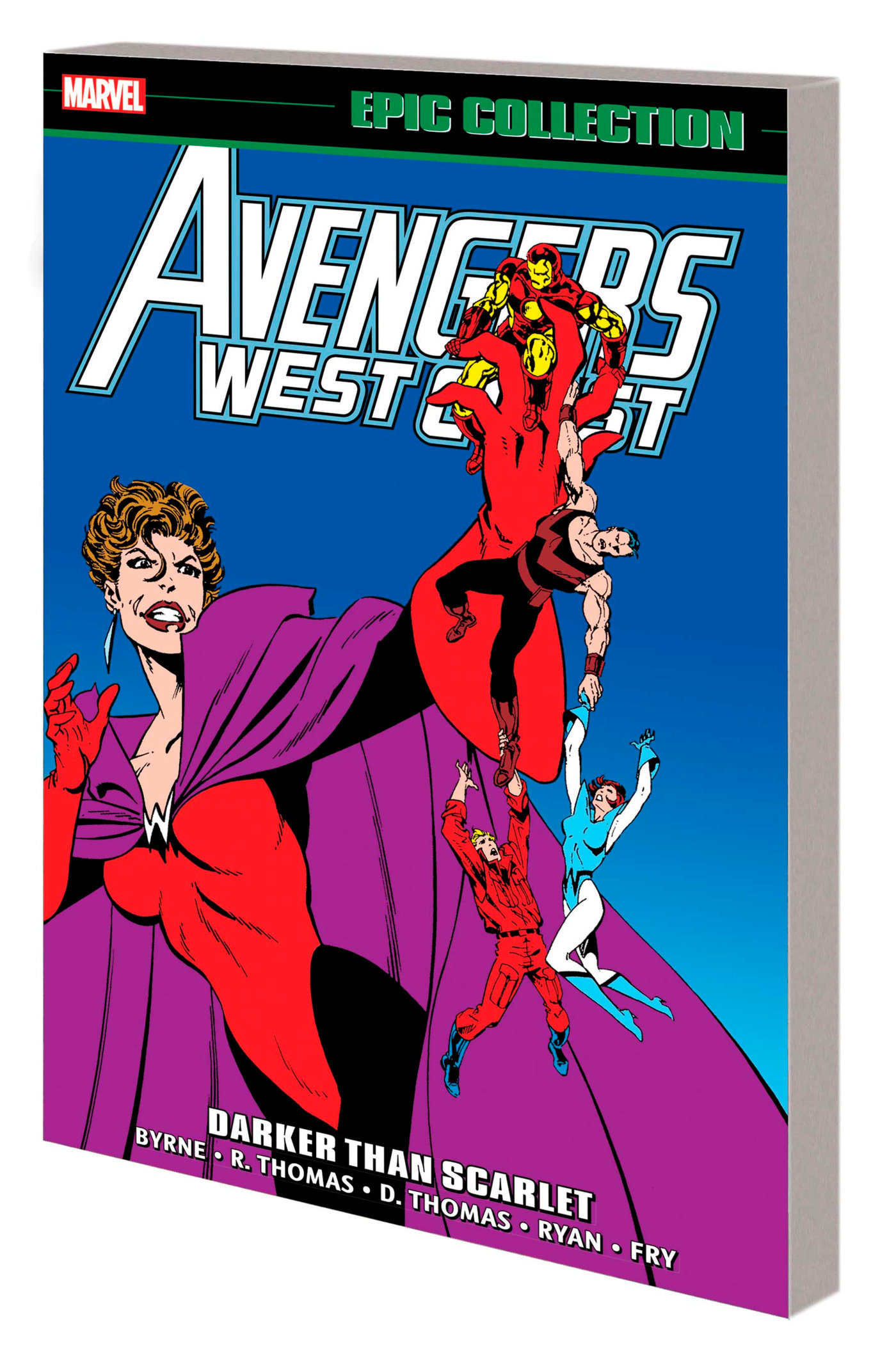 Avengers West Coast Epic Collection Graphic Novel Volume 5 Darker Than Scarlet