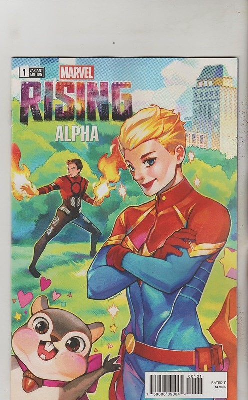 Marvel Rising Alpha #1 Gonzales Connecting Variant