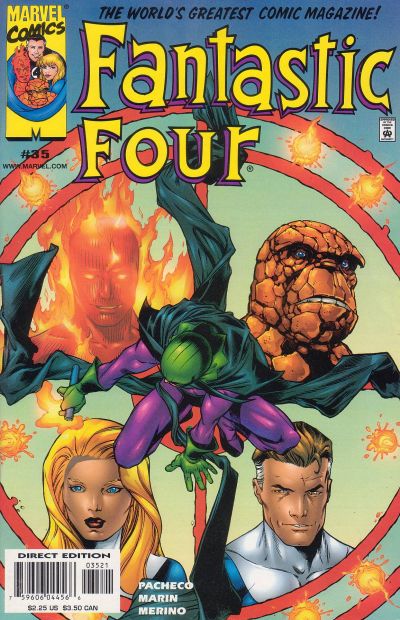 Fantastic Four #35 (1998) [Regular Direct Edition]-Fine (5.5 – 7)