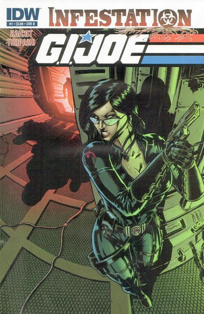 G.I. Joe: Infestation #1 [Cover B](2011)-Very Good (3.5 – 5)