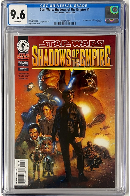 Star Wars: Shadows of The Empire #1 Cgc 9.6