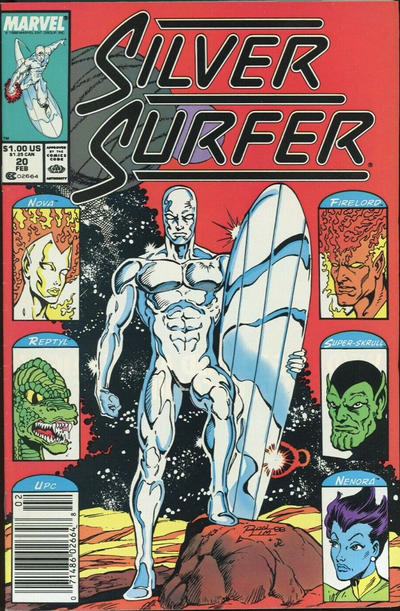 Silver Surfer #20 [Newsstand]