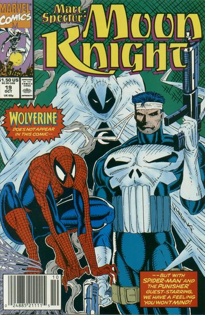 Marc Spector: Moon Knight #19-Very Fine