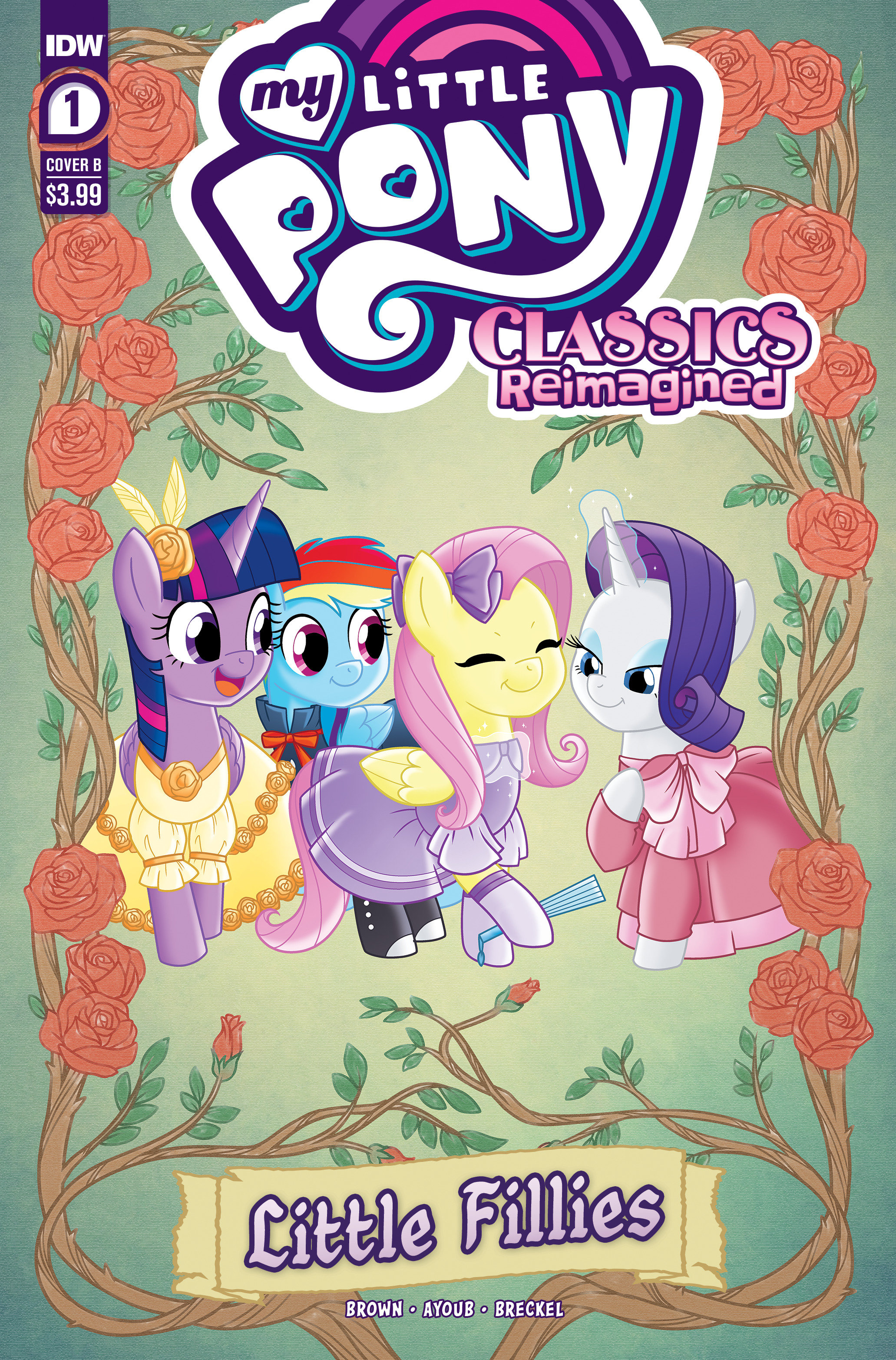 My Little Pony Classics Reimagined Little Fillies #1 Cover B