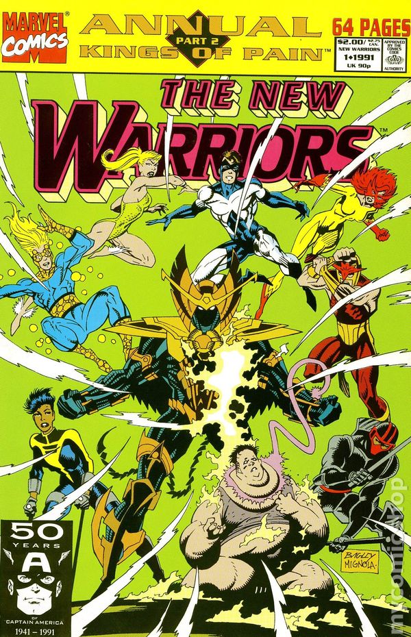 New Warriors Volume 1 Annual # 1