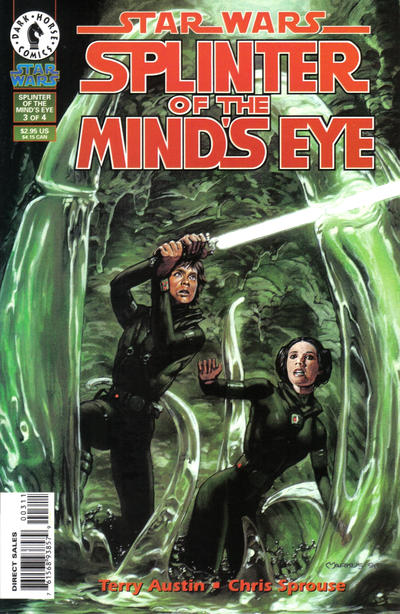 Star Wars: Splinter of The Mind's Eye #3 [Newsstand](1995)- Vf/Nm 9.0